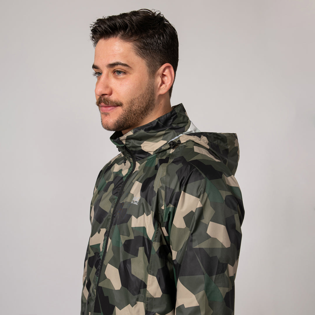 Origin 2 Packable Jacket - Green Camo