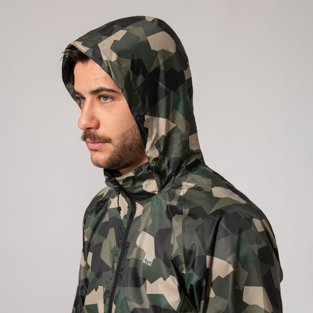 Origin 2 Packable Jacket - Green Camo