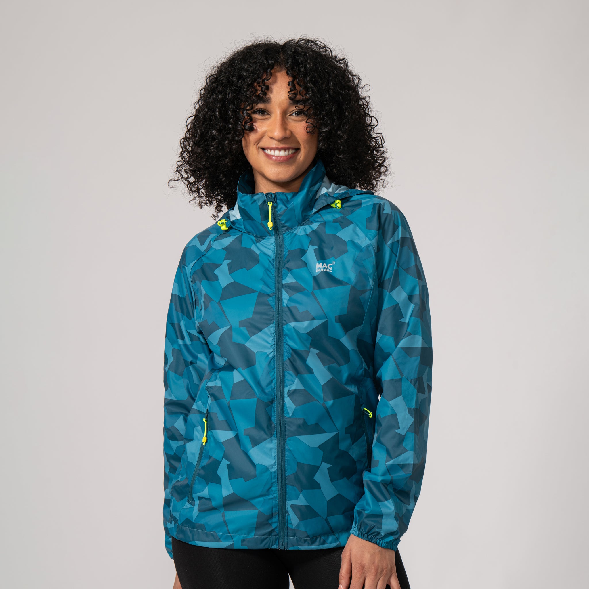Origin 2 Packable Jacket - Teal Camo