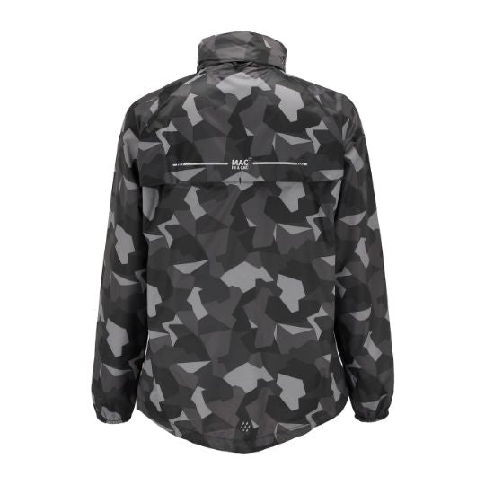 Origin Packable Jacket - Black Camo – Mac in a Sac NZ