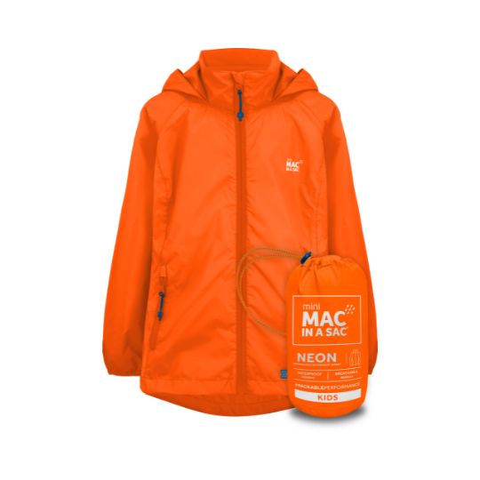 Origin 2 Mini Packable Jacket - Neon Orange