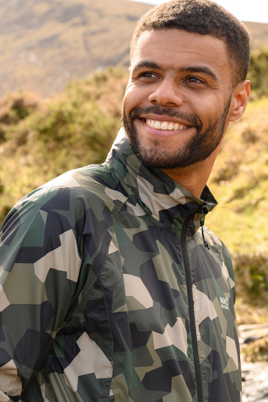 Origin 2 Packable Jacket - Green Camo