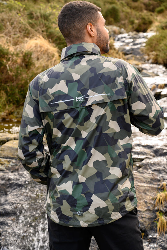 Origin 2 Packable Jacket - Green Camo