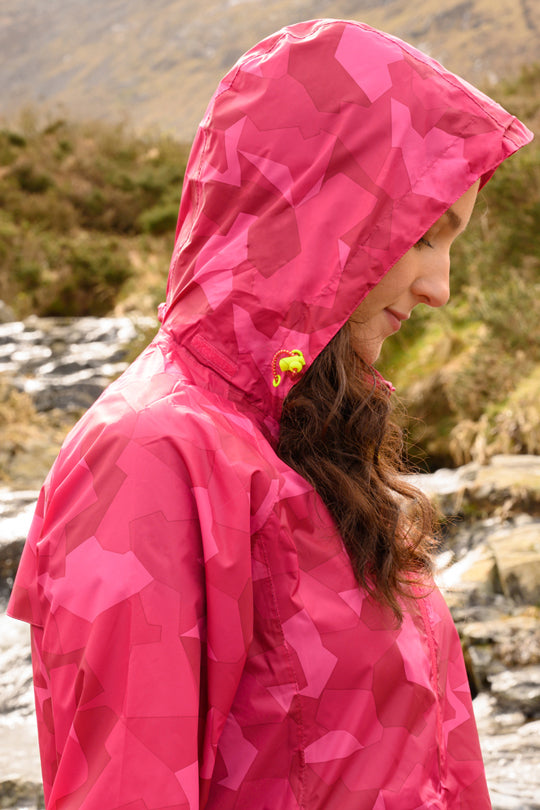 Origin 2 Packable Jacket - Pink Camo