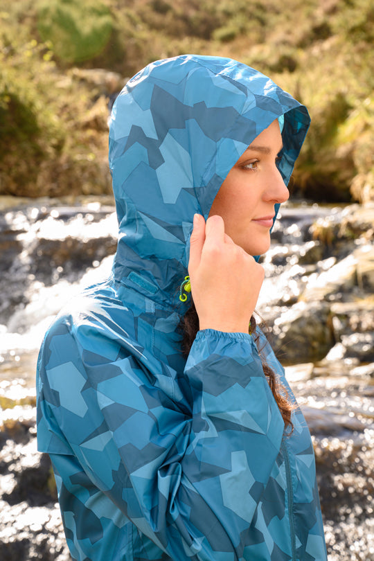 Origin 2 Packable Jacket - Teal Camo