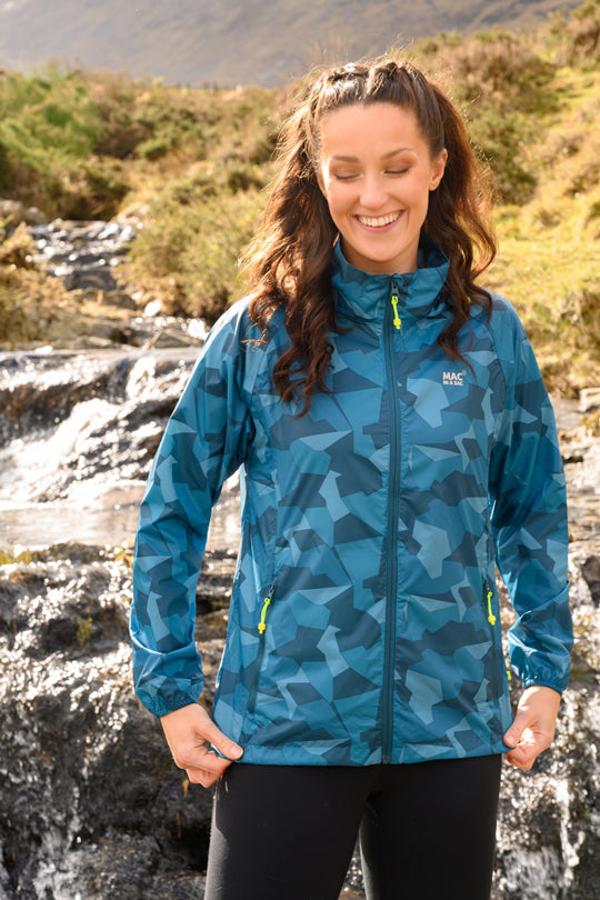 Origin 2 Packable Jacket - Teal Camo