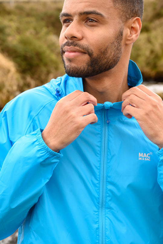 Origin 2 Packable Jacket - Neon Blue