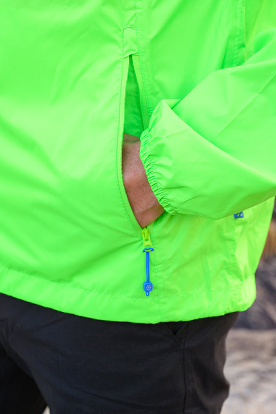 Origin 2 Packable Jacket - Neon Green