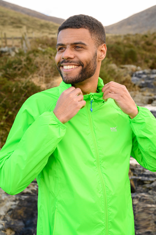 Origin 2 Packable Jacket - Neon Green