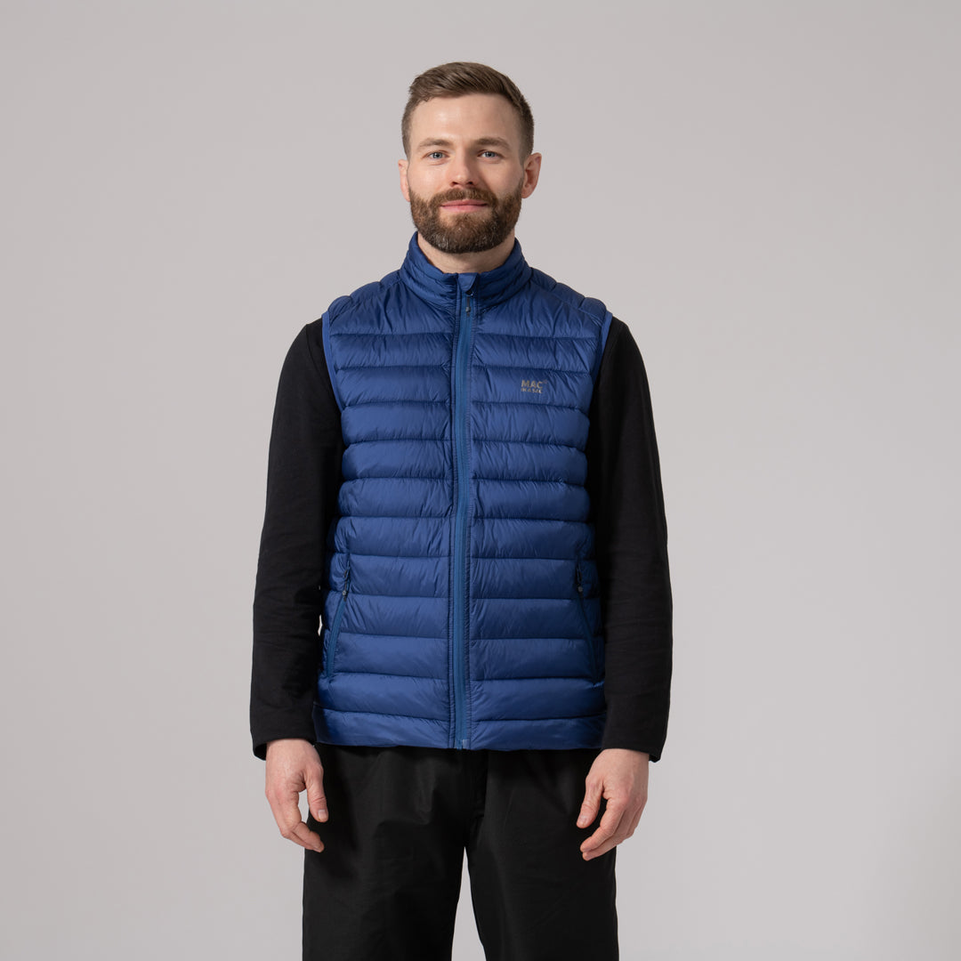 Synergy Mens Packable Vest - Sapphire Blue