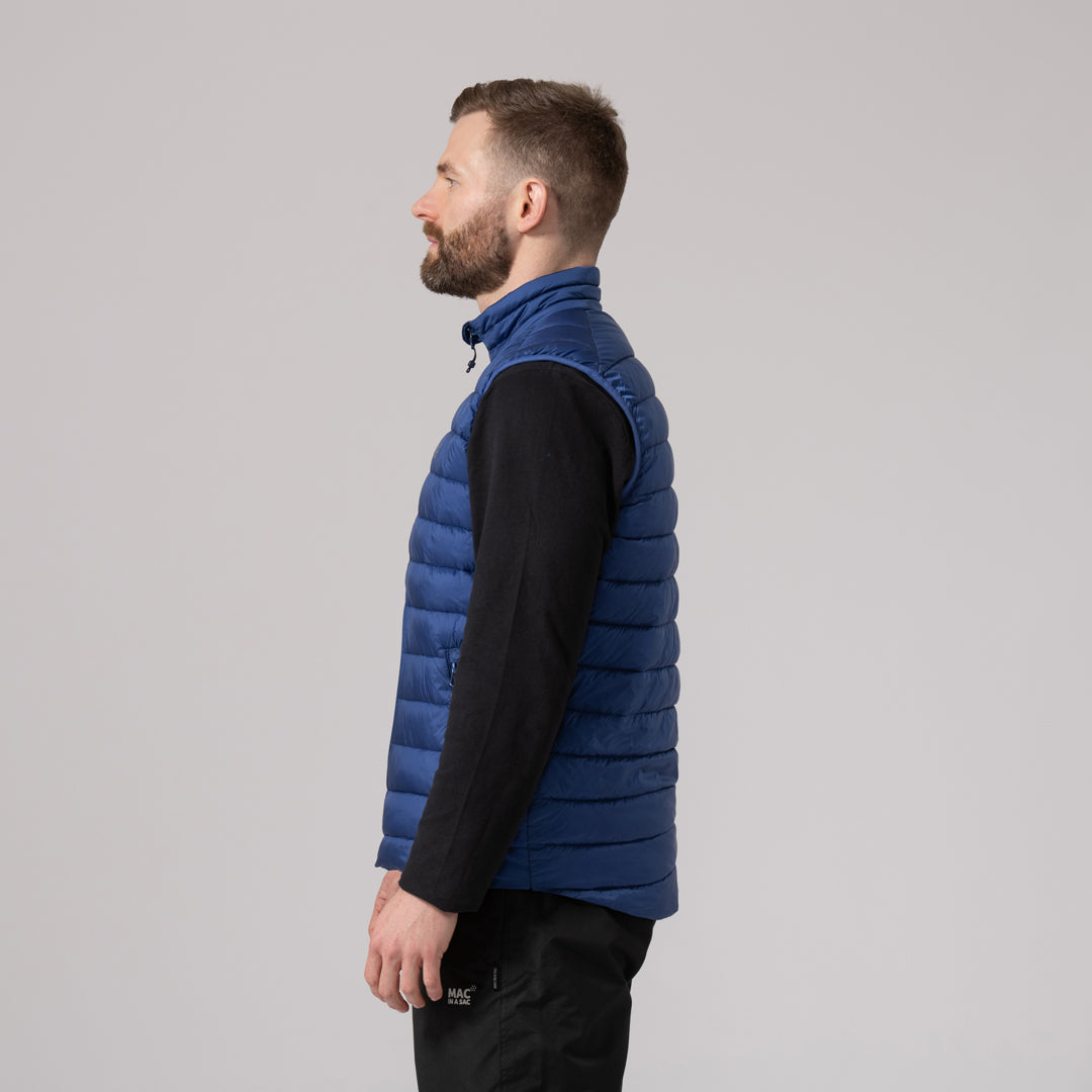 Synergy Mens Packable Vest - Sapphire Blue