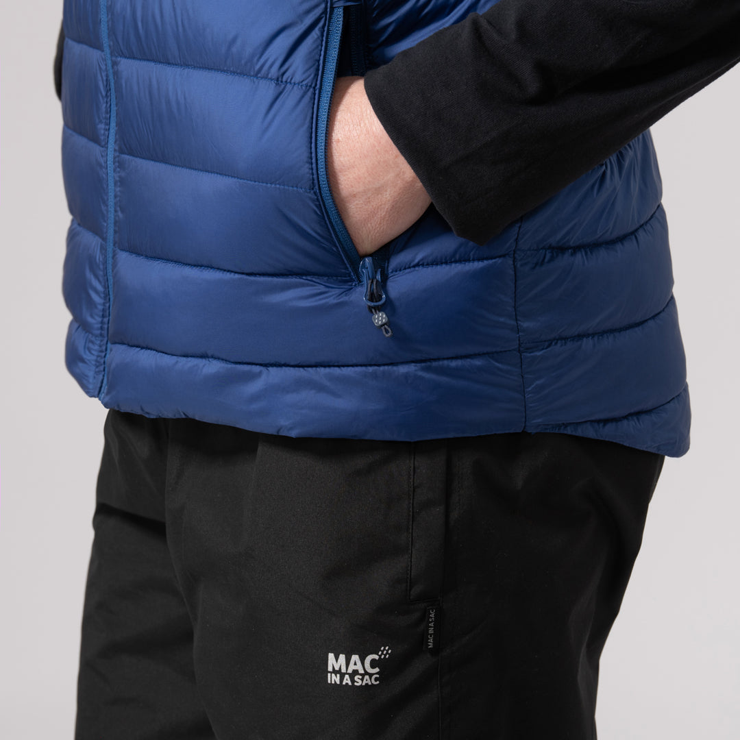 Synergy Mens Packable Vest - Sapphire Blue
