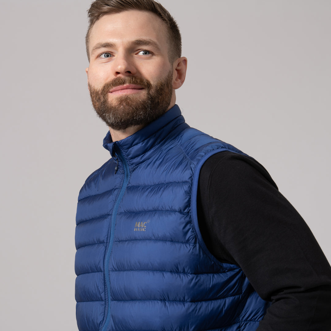 Synergy Mens Packable Vest - Sapphire Blue