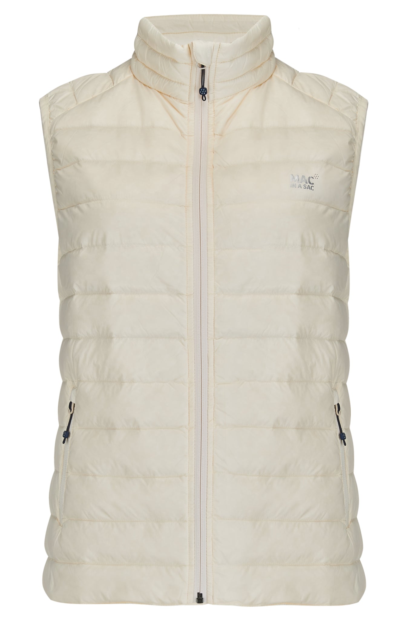 Alpine Ladies Packable Down Vest - Ivory