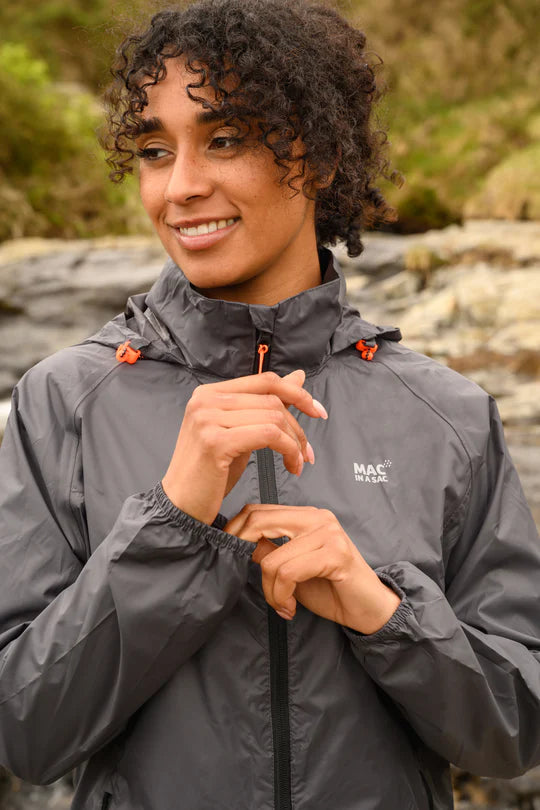 Origin 2 Packable Jacket - Charcoal