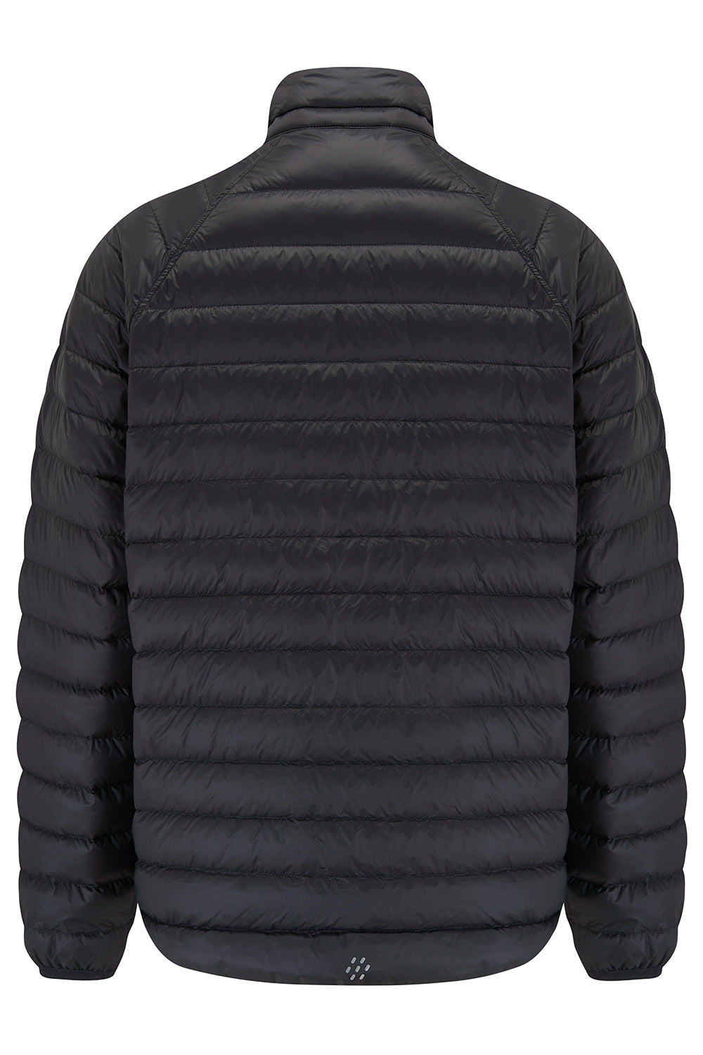 Polar Mens Reversible Down Jacket - Jet Black Charcoal