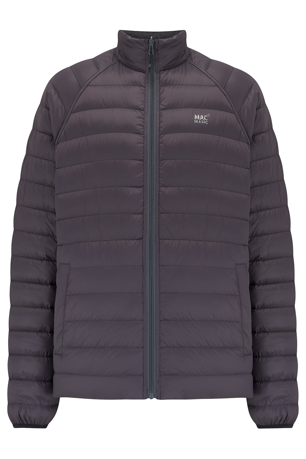 Polar Mens Reversible Down Jacket - Jet Black Charcoal