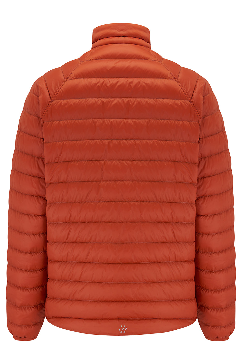 Polar Mens Reversible Down Jacket - Burnt Orange Grey