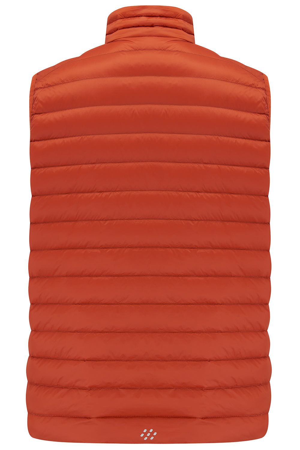 Alpine Mens Packable Down Vest - Burnt Orange