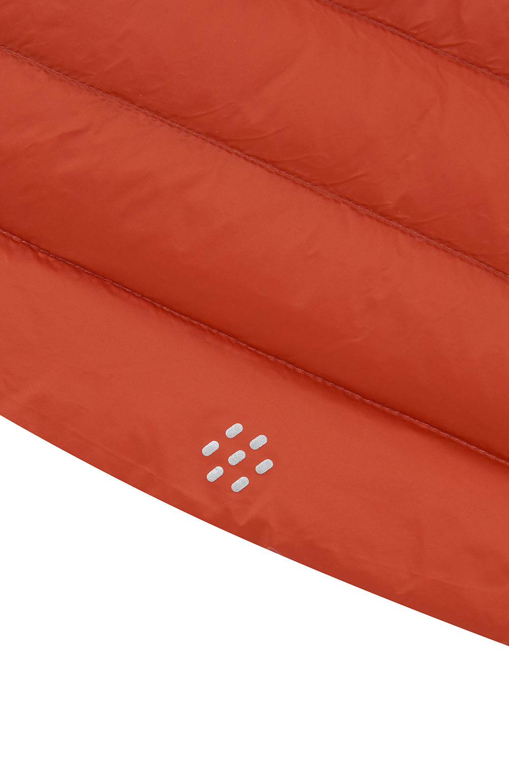 Alpine Mens Packable Down Vest - Burnt Orange