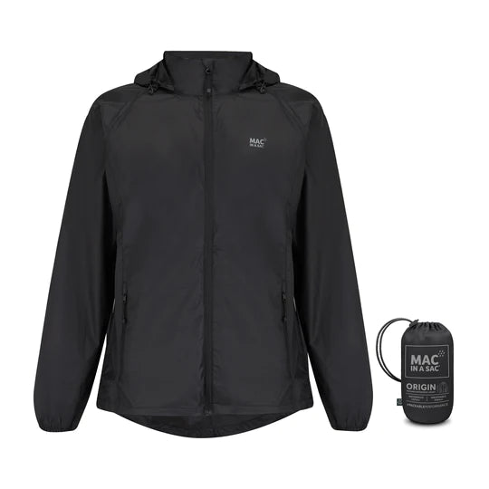 Origin 2 Packable Jacket - Black